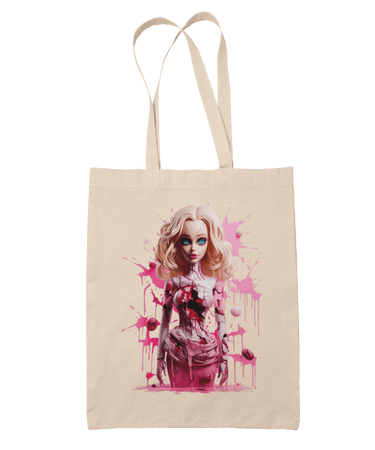 Blood Splatter Barbie Tote Bag 8Ball